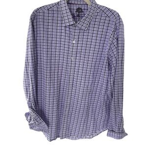 Robert Graham “Knowledge. Wisdom. Truth.” Shirt – Size L – Purple Power Plaid